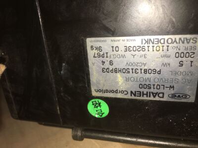 马达W-L01500电机OTCW-L01500