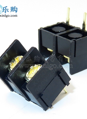 DG1000 KF1000-2P 2位 间距10MM 黑色栅栏式接线端子 连接器