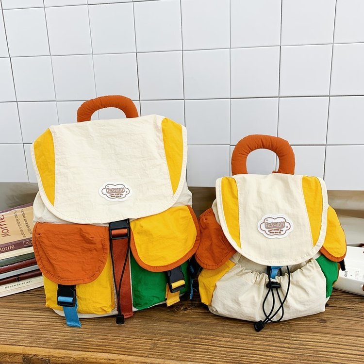 儿童出游背包男孩外出旅游女孩亲子轻便背包幼儿园书包旅行双肩包