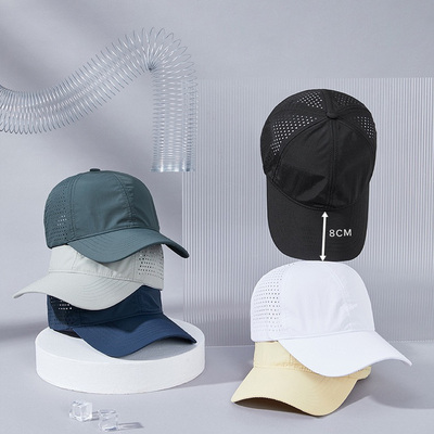 summer snapback cap men women quick dry air hole baseball