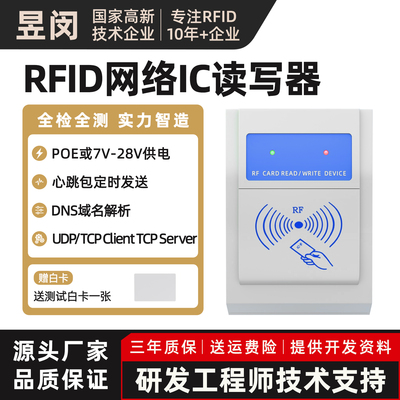 昱闵网络读写器RJ45连云端