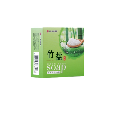 竹盐精品保湿香皂110g6块