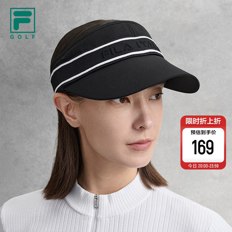 空顶帽|FILA 斐乐官方女帽2026春季新款高尔夫运动帽遮阳帽