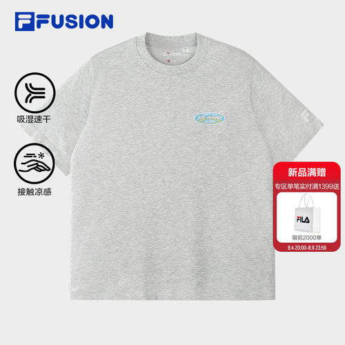 FILAFUSION斐乐女子短袖T