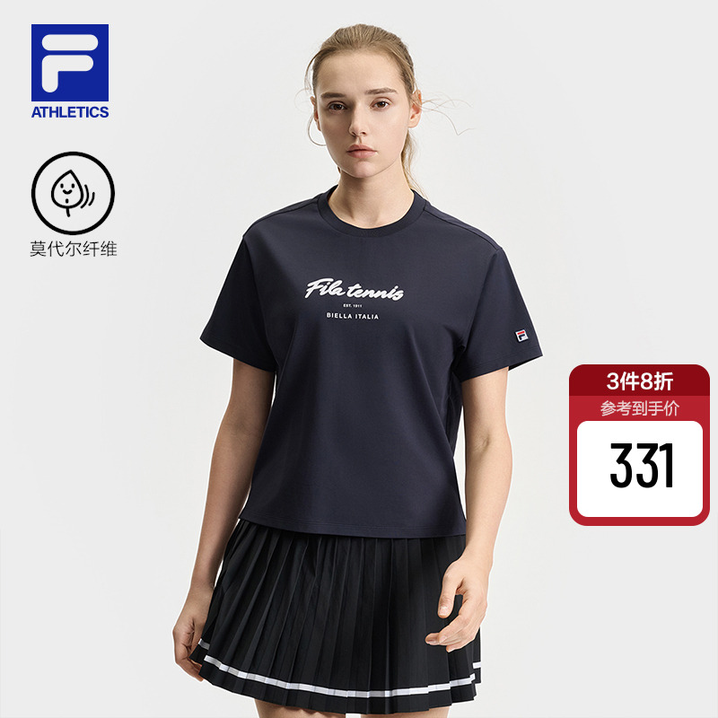 FILA斐乐女子针织短袖衫