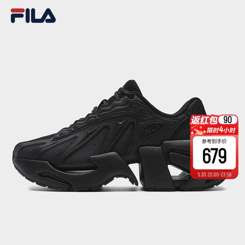 V头鞋|FILA 斐乐官方女鞋VETTA X老爹鞋2026春季新款增高运动鞋
