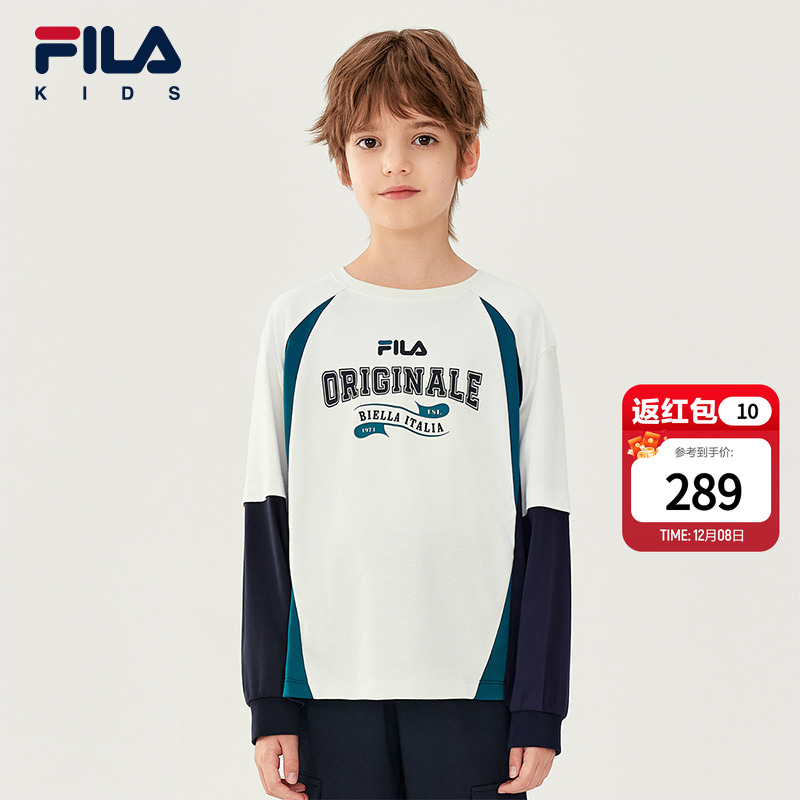 FILAKIDS斐乐长袖T恤