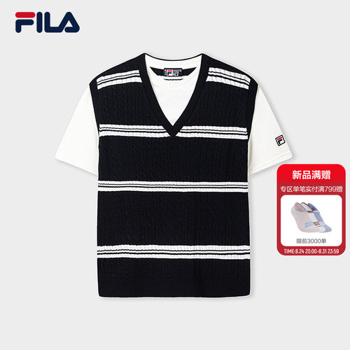 FILA斐乐女士休闲编织衫