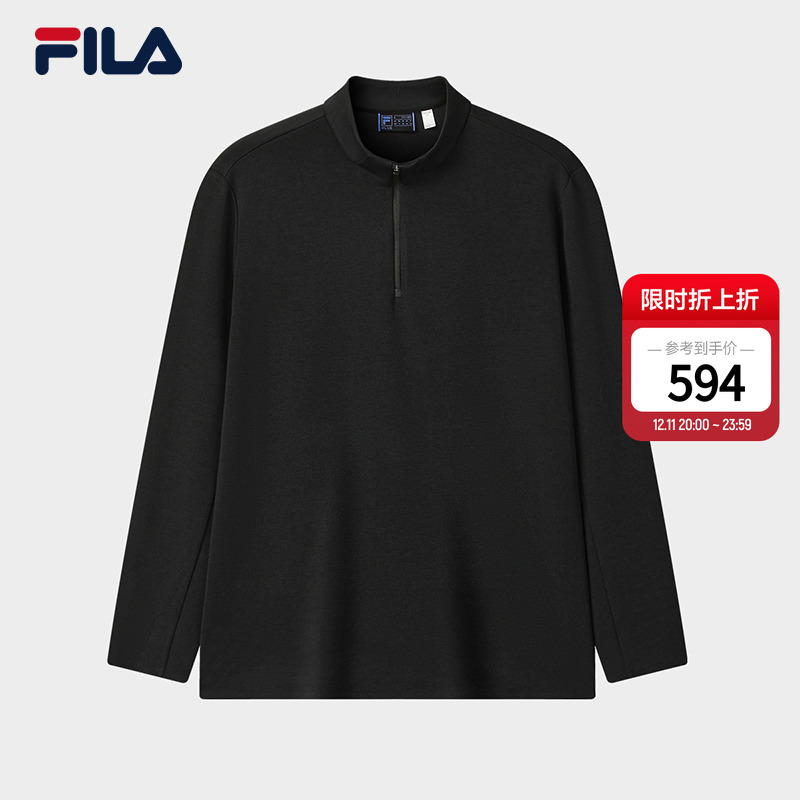 FILA斐乐男子休闲长袖T
