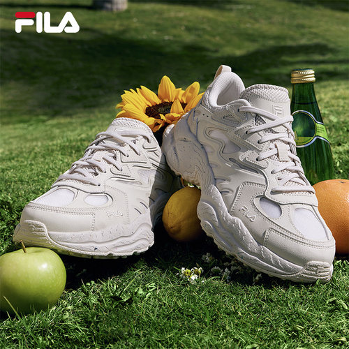 FILA 斐乐官方男鞋运动鞋老爹鞋透气蕨草鞋轻便鞋子厚底休闲鞋