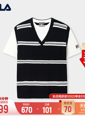 FILA斐乐女士休闲编织衫