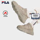 男鞋 冬季 保暖棉鞋 火星2代 运动鞋 情侣老爹鞋 女鞋 FILA斐乐加绒鞋