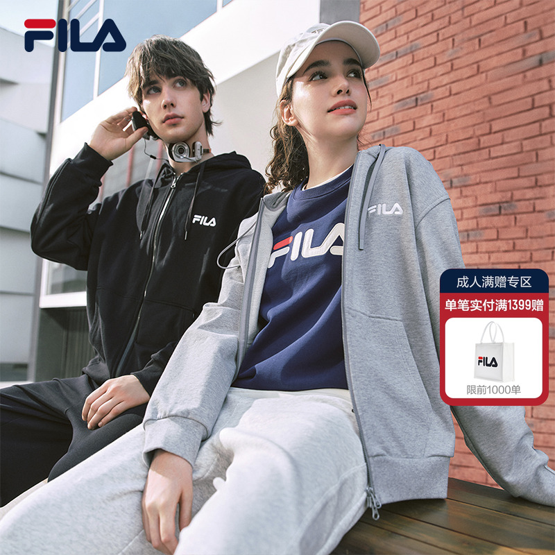 FILA斐乐情侣针织上衣