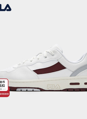 弯月鞋|FILA 斐乐官方男鞋TERATACH LOW复古百搭板鞋休闲鞋运动鞋
