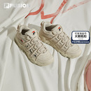 女鞋 休闲老爹鞋 运动鞋 FILA 男鞋 斐乐篮球鞋 情侣复古面包鞋 FUSION