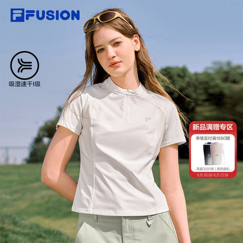 FILAFUSION斐乐女子短袖T