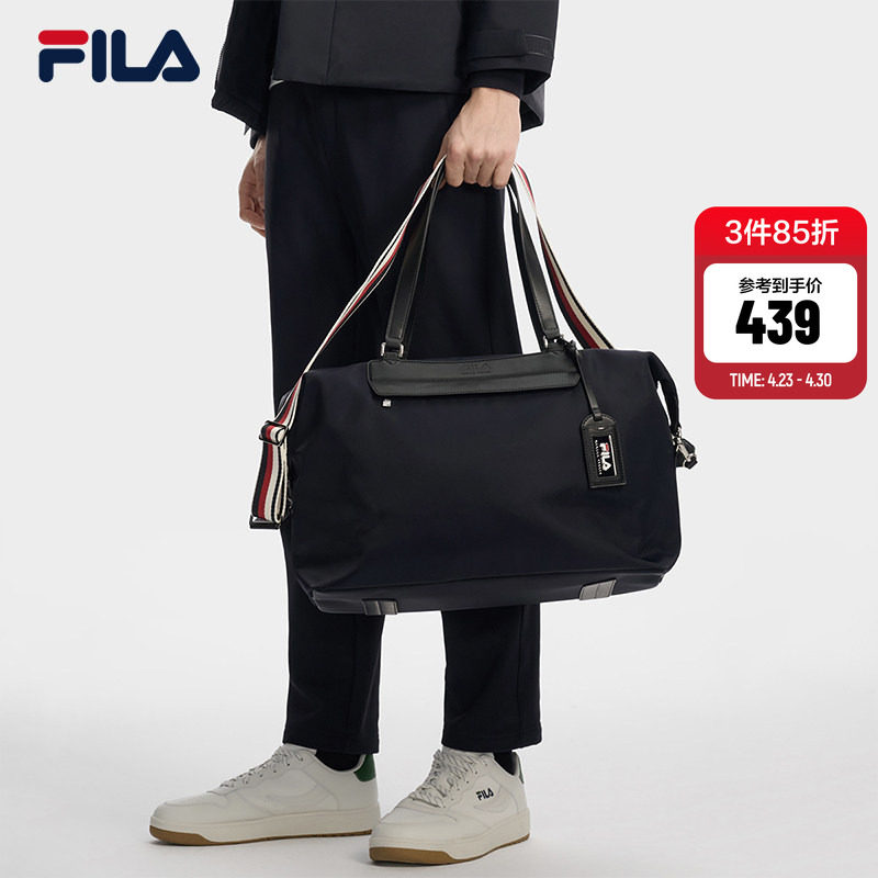出差行李包|FILA 斐乐官方男包提包新款休闲手提包单肩斜挎电脑包