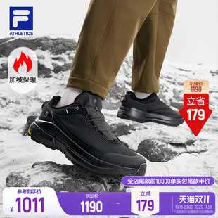 斐乐行者HIKER丨FILA加绒鞋26年冬季新款男鞋户外登山鞋BOA运动鞋
