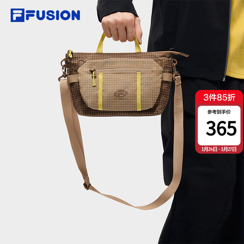 FILA FUSION斐乐包包男包挎包新款户外包单肩包斜挎包女包