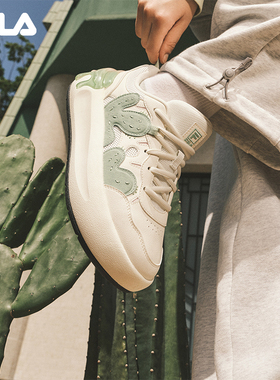 仙人掌|FILA 斐乐秋季女子CACTI 摩登板鞋款舒适厚底休闲鞋运动鞋