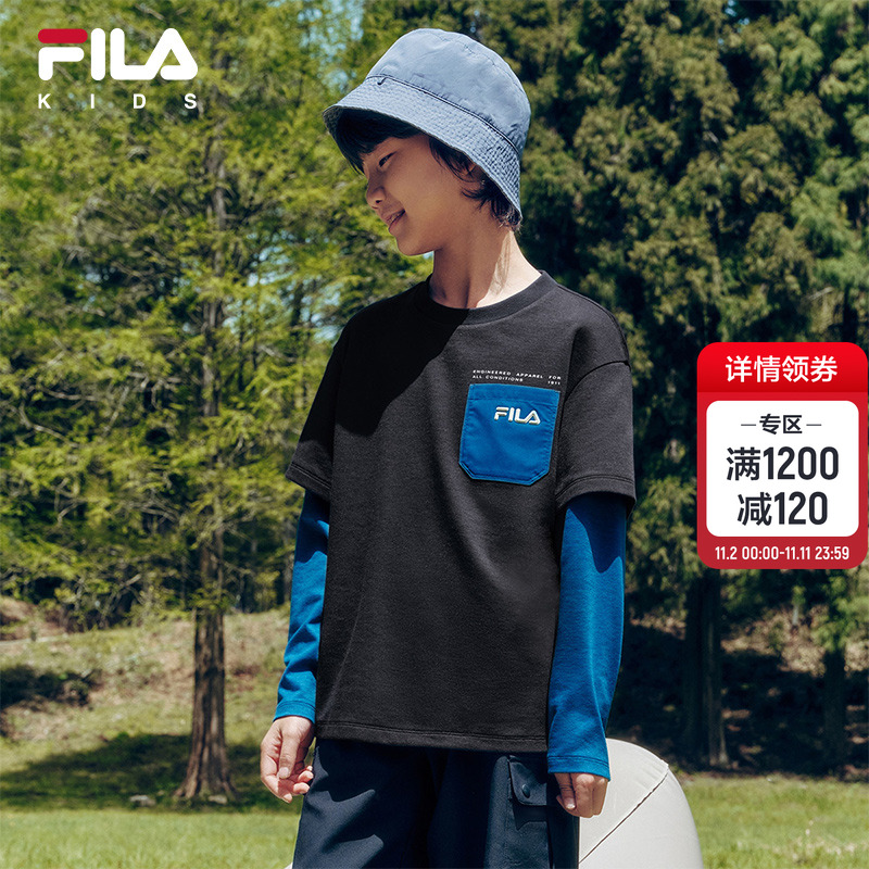 FILAKIDS斐乐针织长袖衫