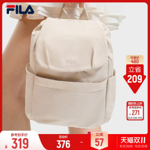 斐乐双肩包丨FILA背包26新款女子迷你翻盖轻量小书包挎包休闲小包