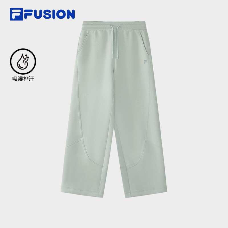 FILA FUSION斐乐潮牌针织长裤女2026春季新款时尚简约宽松休闲裤,运动服/休闲服装,运动长裤,淘宝优惠券,粉丝福利购,淘宝优惠卷