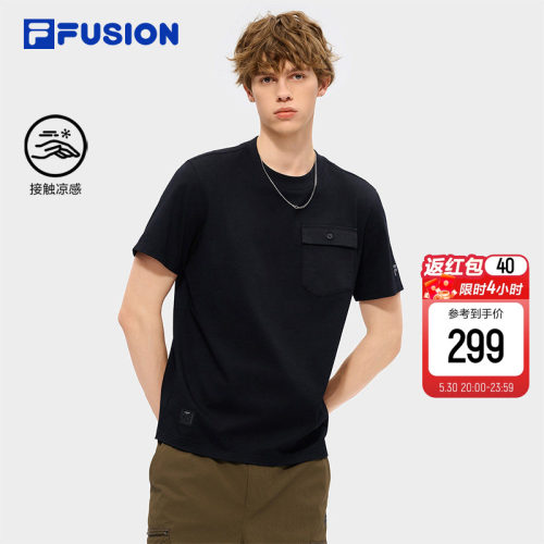 FILAFUSION斐乐潮牌短袖T
