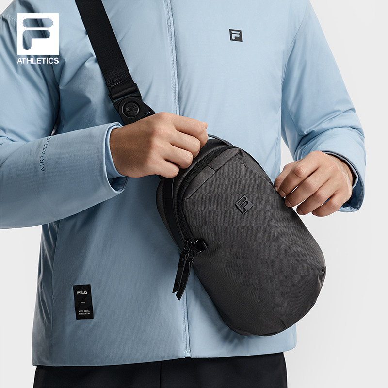 胸包|FILA 斐乐新款官方男子运动轻量健身运动包斜挎包休闲包