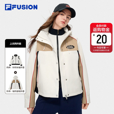 FILAFUSION斐乐女子梭织上衣