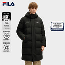 新款 羽绒服2025冬季 运动宽松保暖外套 长款 远红外发热FILA斐乐男士
