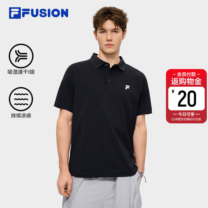 速干凉感上衣|FILA FUSION斐乐男子2026夏新款吸湿T