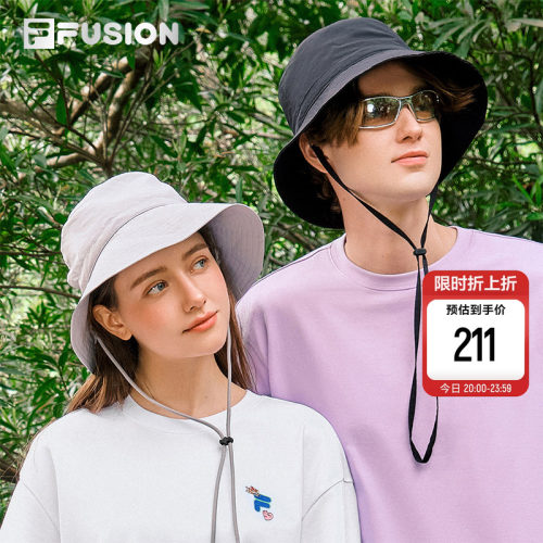 FILAFUSION斐乐情侣款圆帽