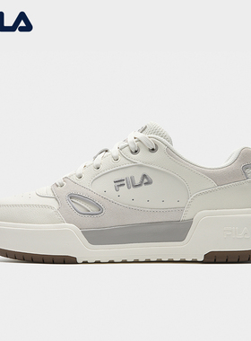 方块鞋 1S|FILA 斐乐官方男CAMPUS 1S情侣板鞋新款小白鞋休闲鞋子