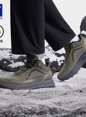 探险家3|FILA斐乐中高帮加绒棉鞋男鞋冬季BOA运动鞋子户外鞋跑鞋