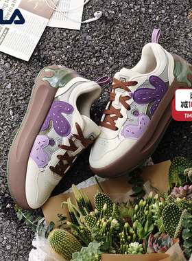仙人掌|FILA 斐乐官方女CACTI 摩登板鞋鞋厚底面包时尚休闲运动鞋