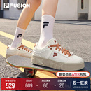 厚底鞋 小白鞋 板鞋 休闲鞋 FUSION斐乐潮牌STACK女鞋 增高运动鞋 FILA