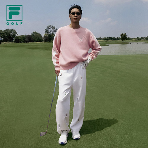 FILA斐乐中性运动编织衫情侣款