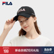 棒球帽2024春季 运动帽鸭舌帽 斐乐官方情侣款 杨幂同款 FILA