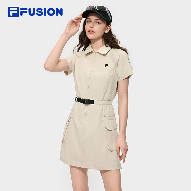 FILAFUSION斐乐女士梭织连衣裙