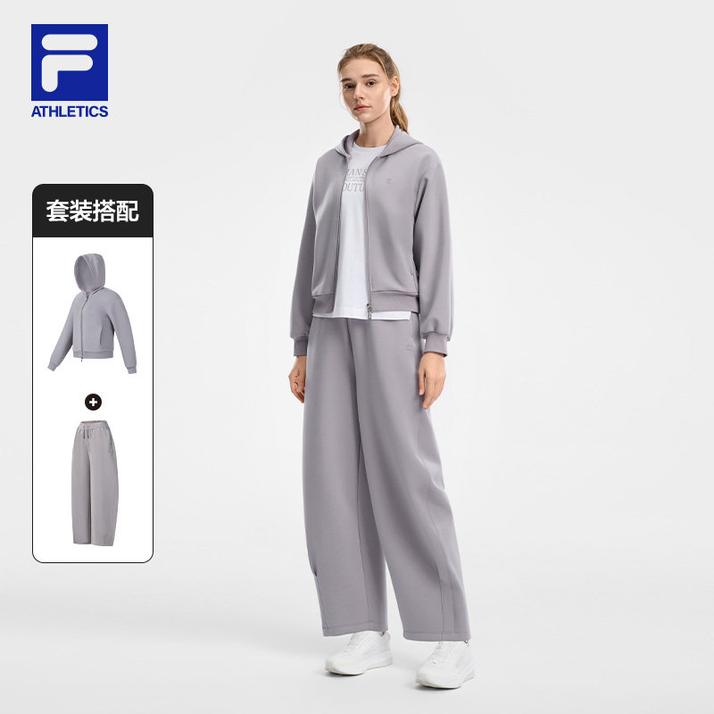 FILA斐乐官方运动套装女2026夏季新款休闲户外跑步健身训练服