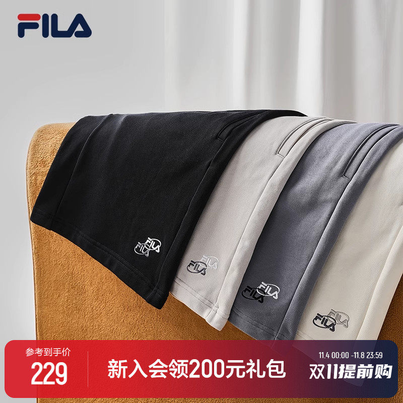 FILA斐乐运动短裤男士2023夏季新款纯棉美式休闲中裤复古毛圈裤子属于什么档次？
