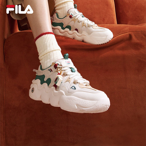 FILAPANINI情侣复古篮球鞋