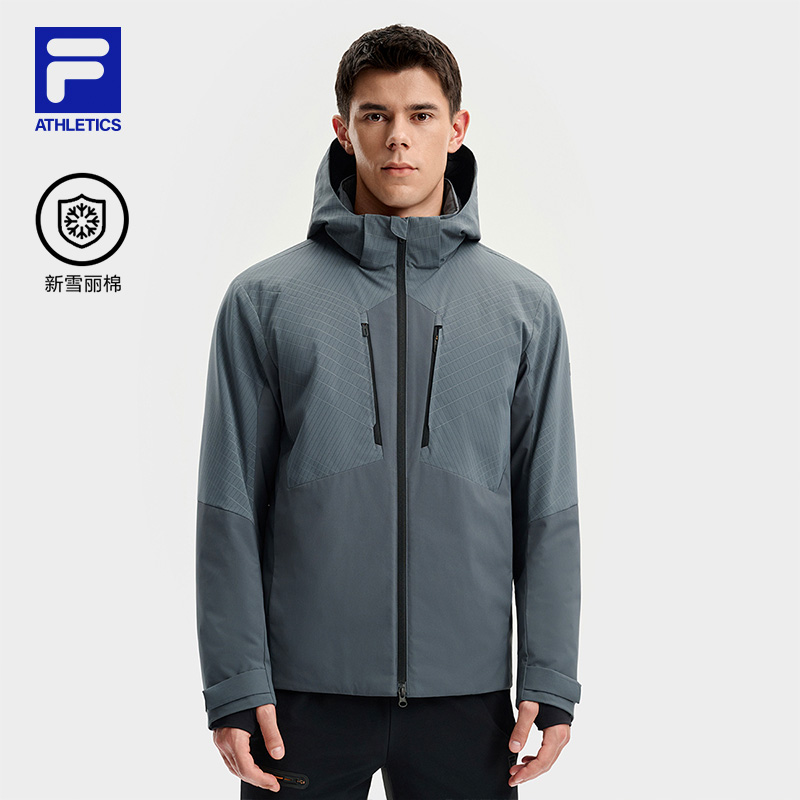 FILA斐乐男士保暖棉服