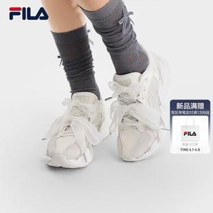 女鞋 FILA斐乐VETTA老爹鞋 韩素希同款 新款 运动鞋 2026夏季 V头鞋