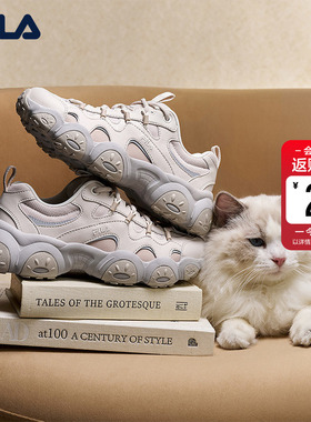 猫爪7代|FILA斐乐女鞋老爹鞋2026春季新款厚底鞋休闲鞋复古运动鞋