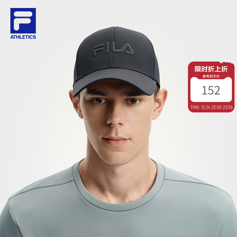棒球帽|FILA 斐乐官方男帽情侣休闲帽子健身运动帽遮阳帽鸭舌帽