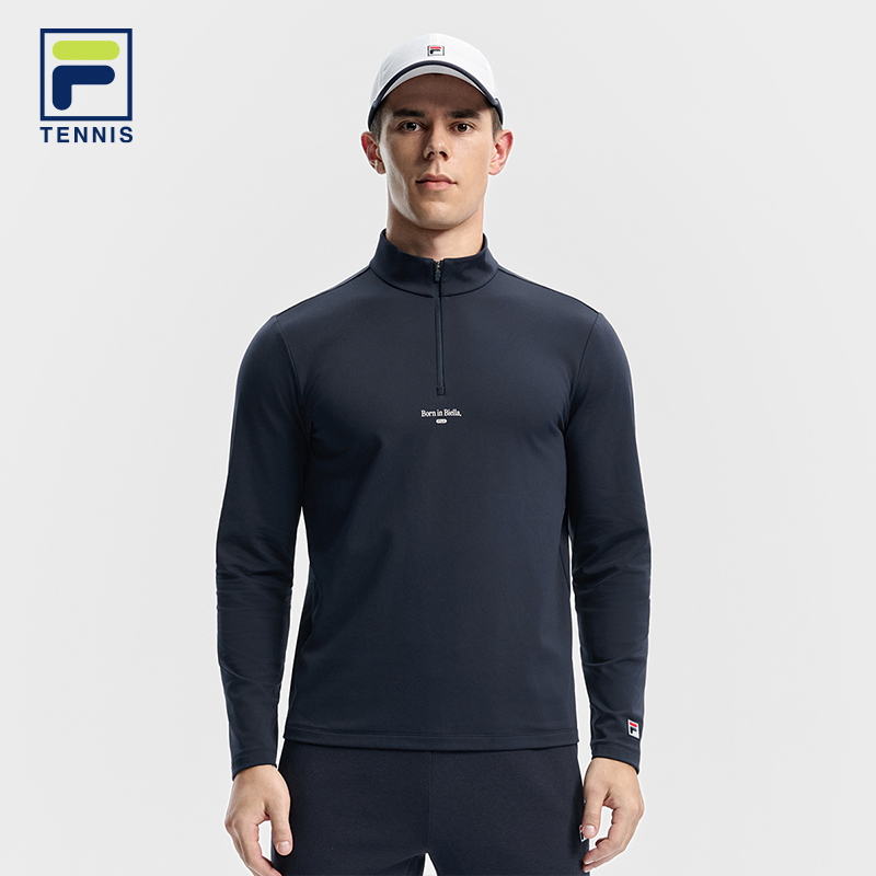 FILA斐乐男子针织长袖衫