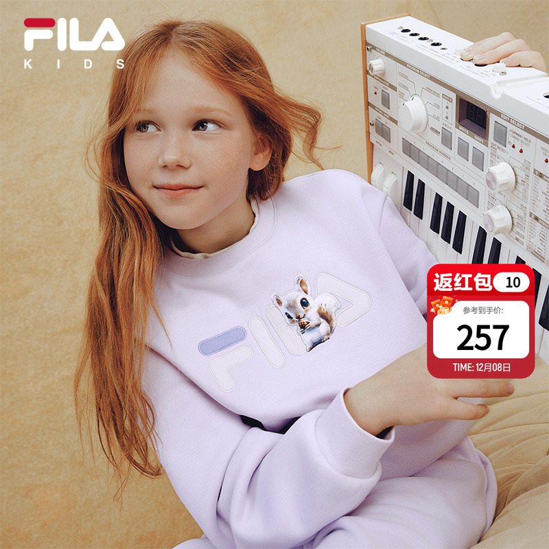 FILAKIDS斐乐针织套头衫