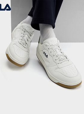 FX-100板鞋|FILA 斐乐官方男鞋小白鞋板鞋新款商务休闲鞋运动鞋子